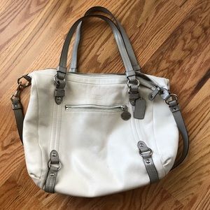 Coach Purse Cream